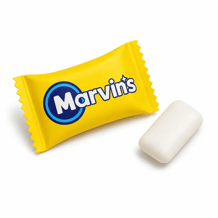 Finished retail-ready private-label confectionery packaging
