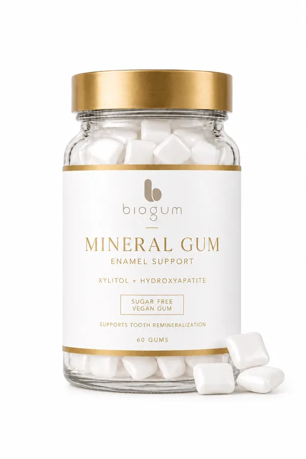 BioGum Dental - sugar-free functional chewing gum with hydroxyapatite